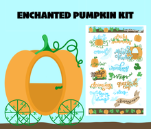 Enchanted Pumpkin Monthly Bujo Sticker Kit Digital Download
