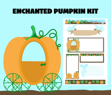 Enchanted Pumpkin Monthly Bujo Sticker Kit Digital Download