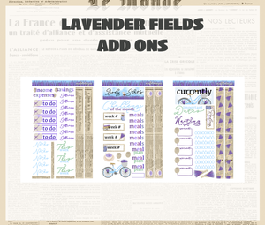 Lavender Fields Add Ons Digital Download