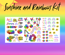 Sunshine and Rainbow Monthly Bujo Kit Digital Download