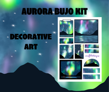 Aurora Monthly Bujo Sticker Kit - Physical Stickers