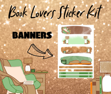 Book Lovers Monthly Bujo Sticker Kit - Physical Stickers