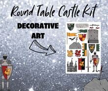 Castle Monthly Bujo Sticker Kit - Physical Stickers