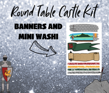 Castle Monthly Bujo Sticker Kit - Physical Stickers