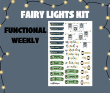 Fairy Lights Monthly Bujo Sticker Kit - Physical Stickers