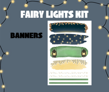 Fairy Lights Monthly Bujo Sticker Kit - Physical Stickers