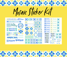 Mosaic Tile Monthly Bujo Sticker Kit - Physical Stickers