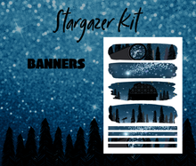 Stargazer Monthly Bujo Sticker Kit - Physical Stickers