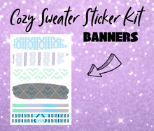 Cozy Sweater Monthly Bujo Sticker Kit - Physical Stickers