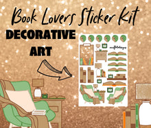 Book Lovers Monthly Bujo Sticker Kit - Physical Stickers
