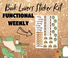 Book Lovers Monthly Bujo Sticker Kit - Physical Stickers