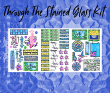 Through The Stained Glass Monthly Bujo Sticker Kit - Physical Stickers