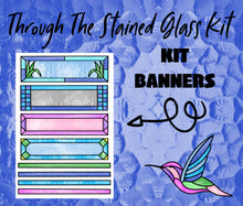 Through The Stained Glass Monthly Bujo Sticker Kit - Physical Stickers