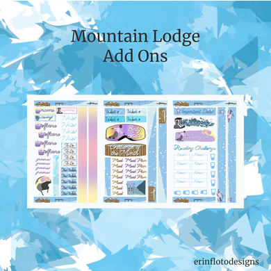 Mountain Lodge Add Ons Digital Download