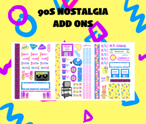90s Nostalgia Add Ons Digital Download