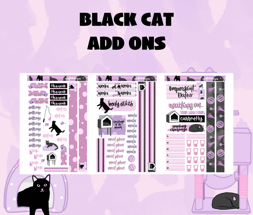 Black Cat Add Ons Digital Download