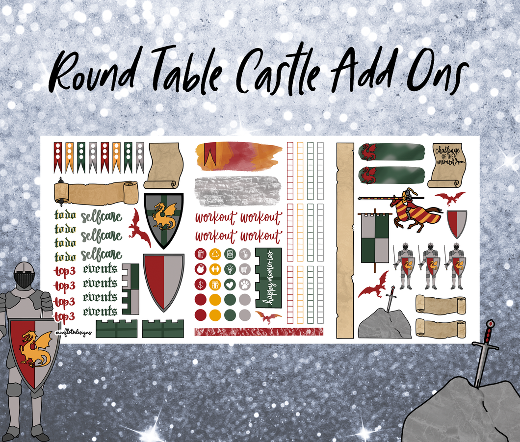 Round Table Castle Add Ons Digital Download