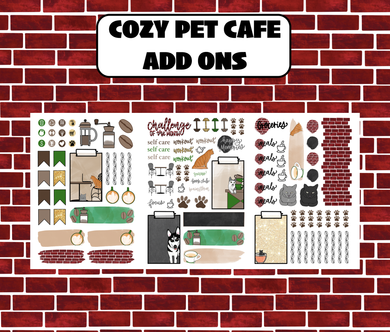 Cozy Pet Cafe Add Ons Digital Download