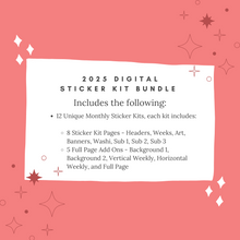 2025 Digital Sticker Kit Bundle