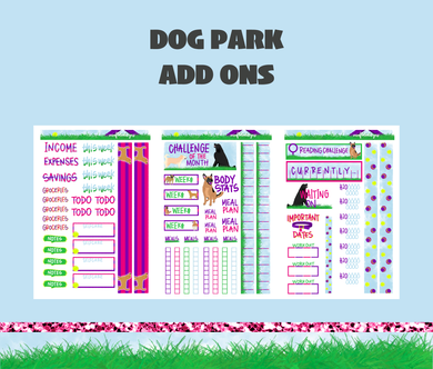 Dog Park Add Ons Digital Download