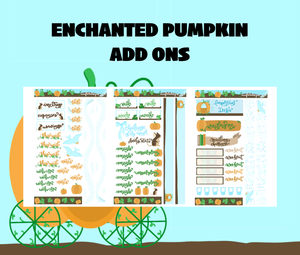 Enchanted Pumpkin Add Ons Digital Download
