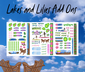 Lakes and Lilies Add Ons Digital Download