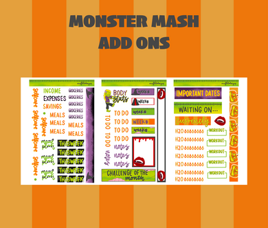 Monster Mash Add Ons Digital Download