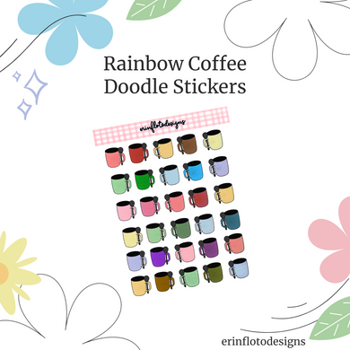 Digital Download - Pastel Barbell Mini Stickers