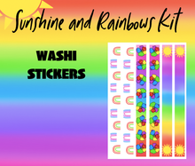 Sunshine and Rainbow Monthly Bujo Kit Digital Download
