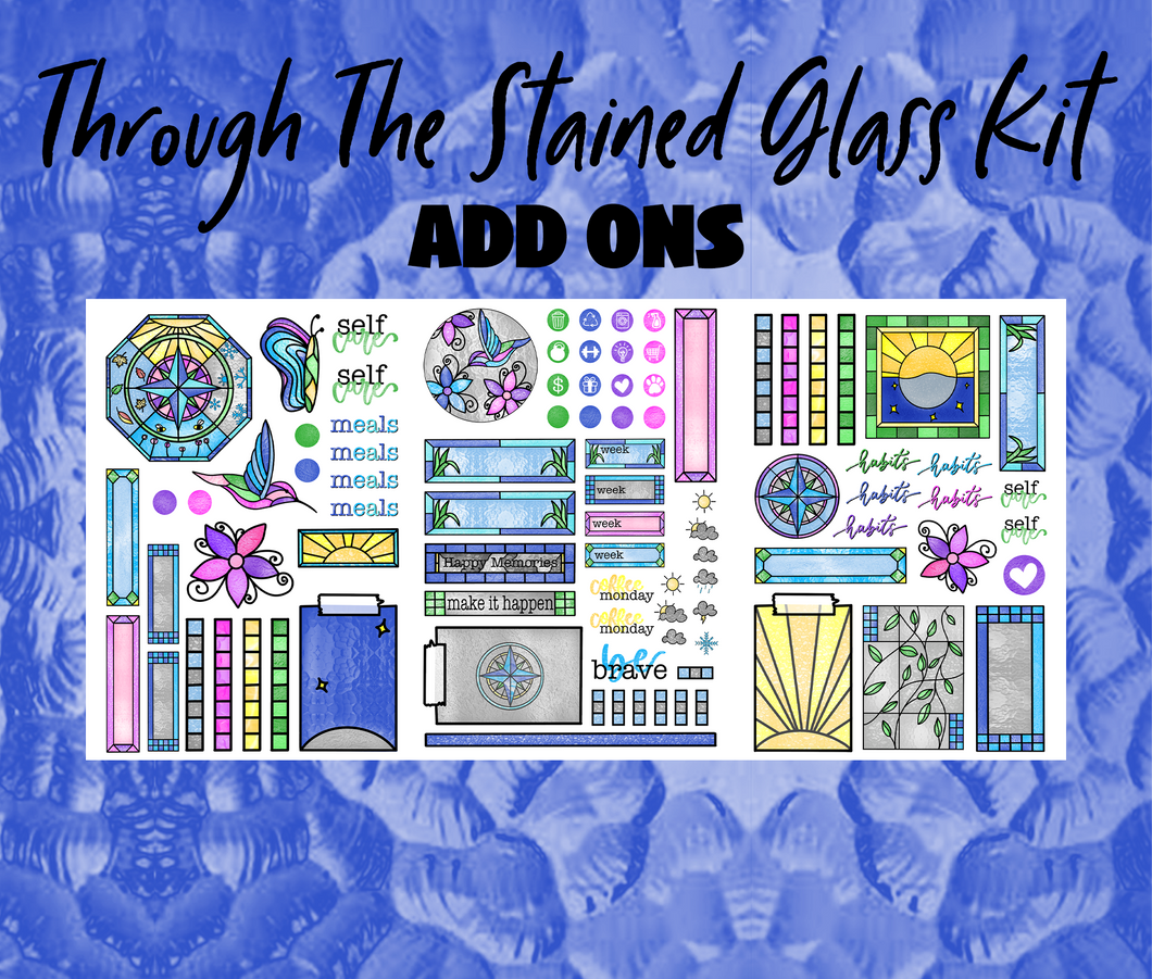 Through The Stained Glass Add Ons Digital Download
