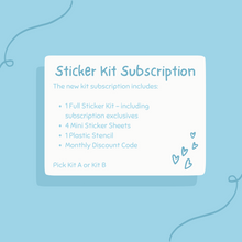 Sticker Kit Subscription