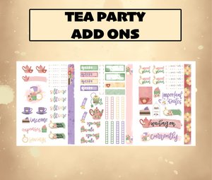 Tea Party Add Ons Digital Download