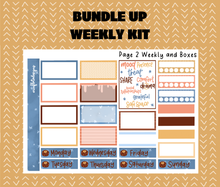 Digital Download - Bundle Up Weekly Sticker Kit