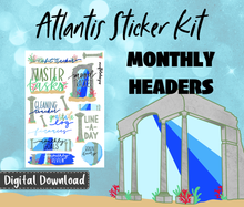 Digital Download - Atlantis Sticker Kit