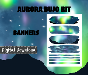 Digital Download - Aurora Bujo Sticker Kit