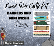 Round Table Castle Monthly Sticker Kit Digital Download