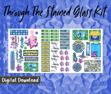 Digital Download - Through The Stained Glass Sticker Kit