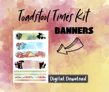 Toadstool Times Monthly Sticker Kit Digital Download