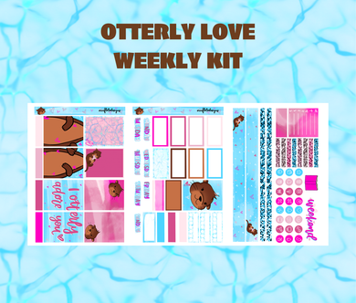 Digital Download - Otterly Love Weekly Sticker Kit